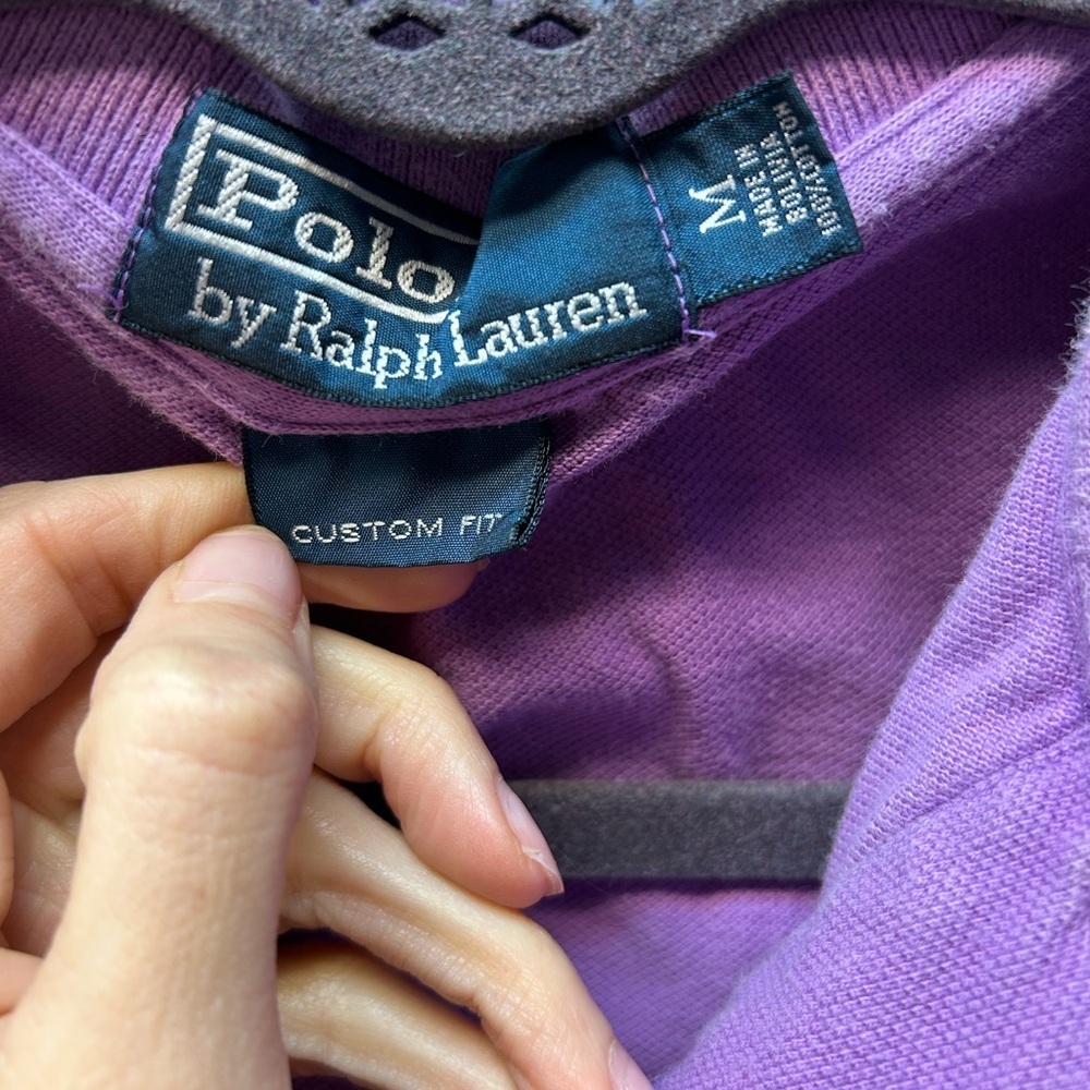 Ralph Lauren Vibrant Purple Polo Shirt - Picture 4 of 4